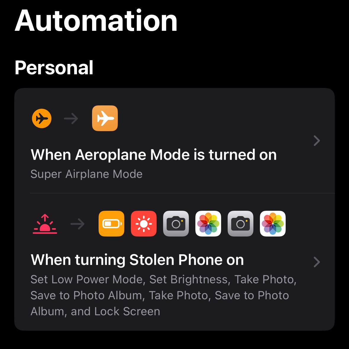 Stolen Phone Automation