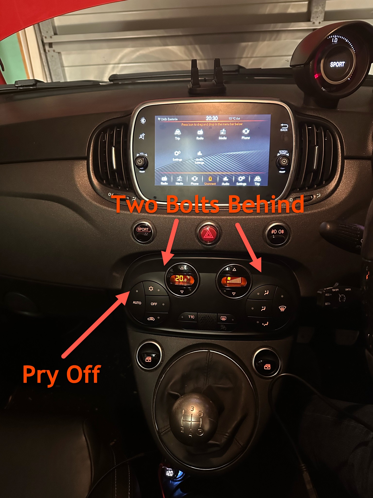 How to remove dash to install radio