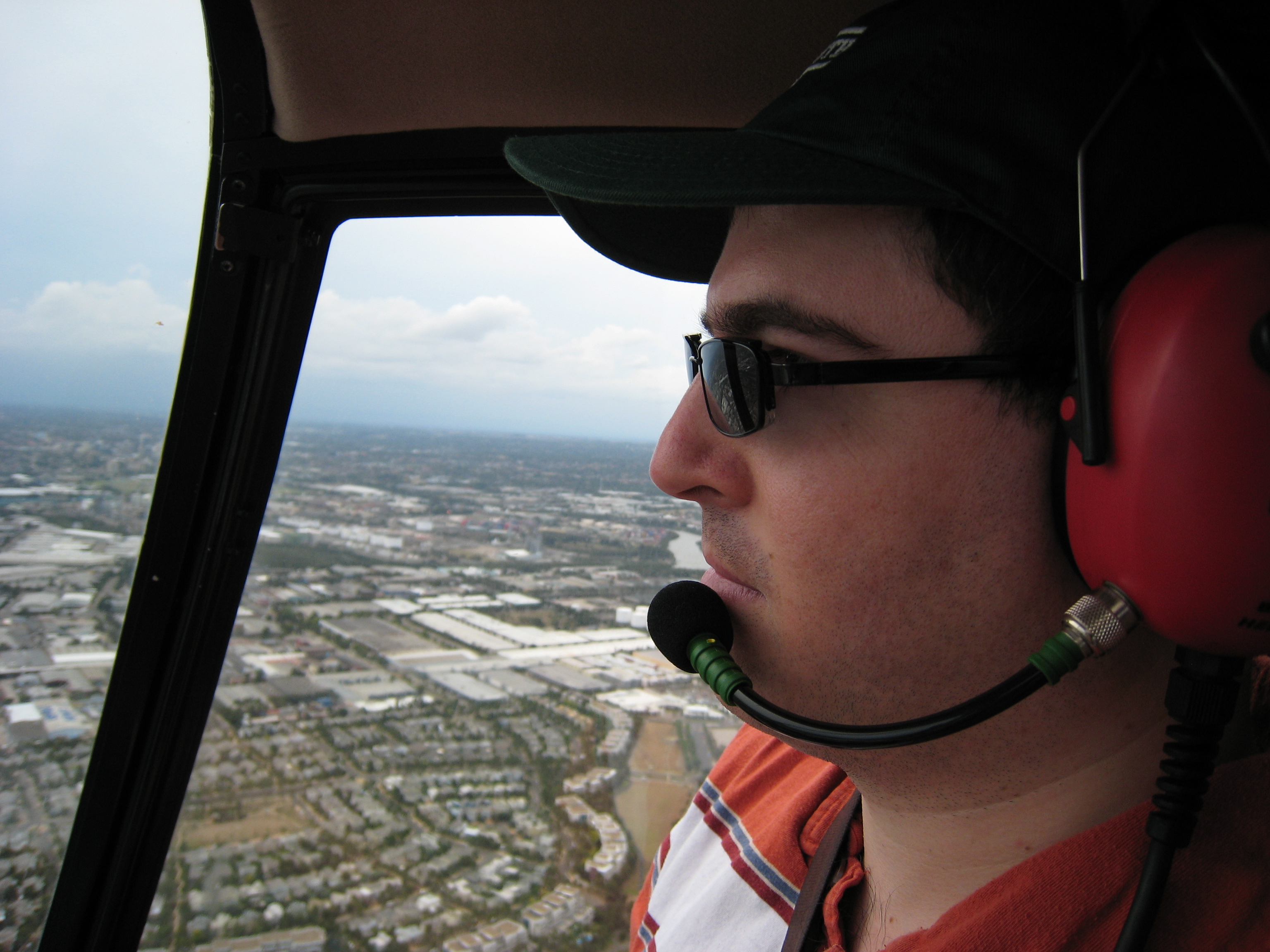 Flying a Robinson R22