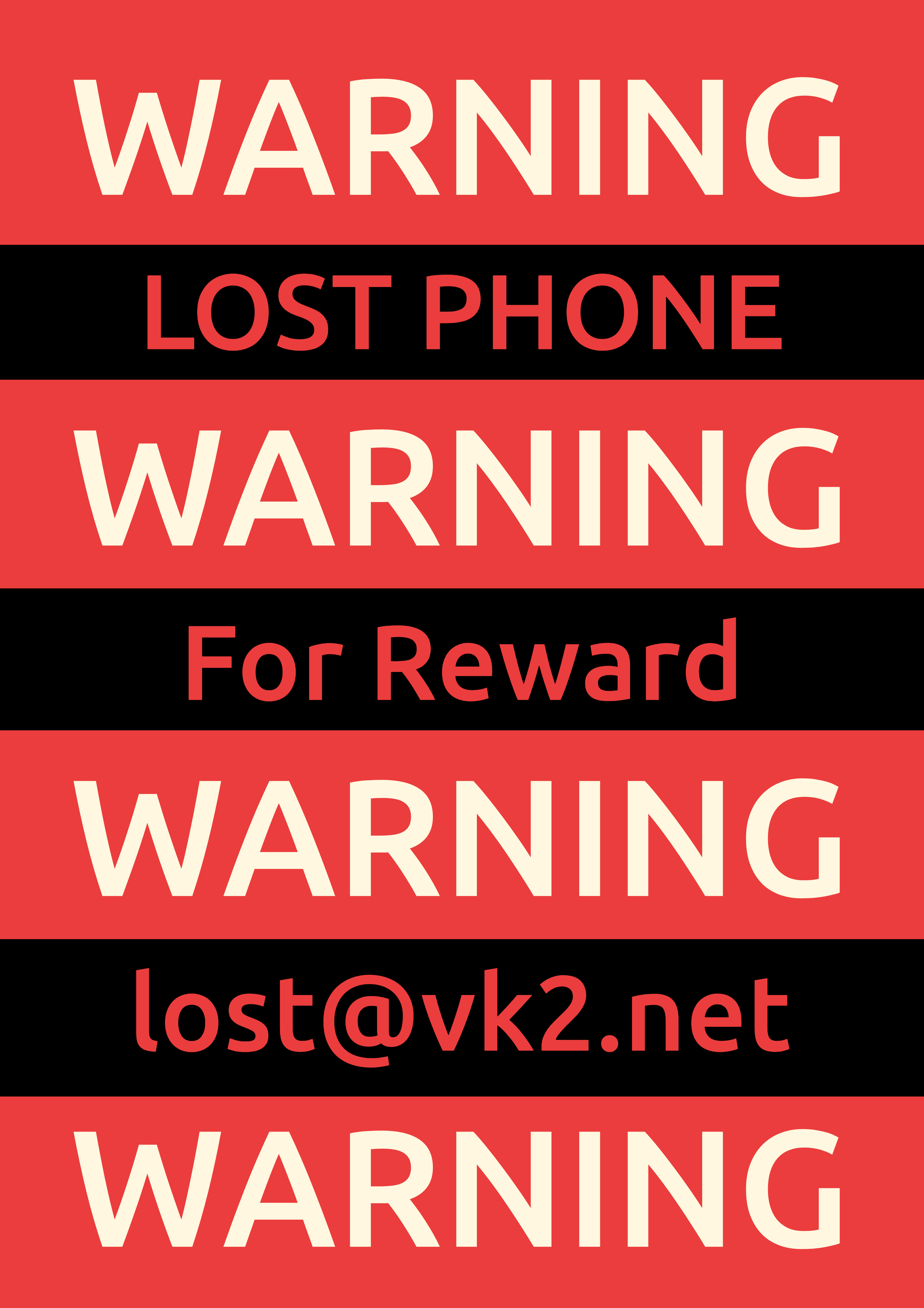 Stolen Phone Wallpaper